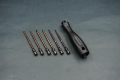 Koswork Drive Hex Wrench Set (1.5, 2.0, 2.5mm, 3.0mm Hex & 2.0, 2.5mm Ball Wrench)