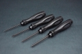 Koswork Hex Wrench Set 1.5mm, 2.0mm, 2.5mm & 3.0mm (w/75mm Tip)