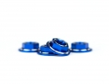 Ringer Wheel Nuts | M4 | Blue