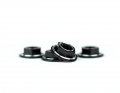 Ringer Wheel Nuts | M4 | Black