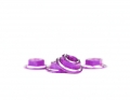 Ringer Wheel Nuts | M4 | Purple