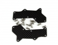 HB D8 World Spec Carbon Arm Inserts | 1.5mm | Front