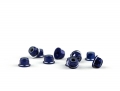 Ringer Locknut | M3 Flanged | Blue | 10 Pack