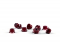 Ringer Locknut | M3 Flanged | Red | 10 Pack