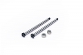 Koswork RC10 Rear Inner 58.2mm Hardened Hinge Pin w/locknuts (2) 2WD/4WD Team Associated