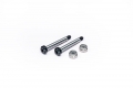 Koswork RC10 King Pin 27.7mm Hardened Hinge Pin w/locknuts (2) Team Associated